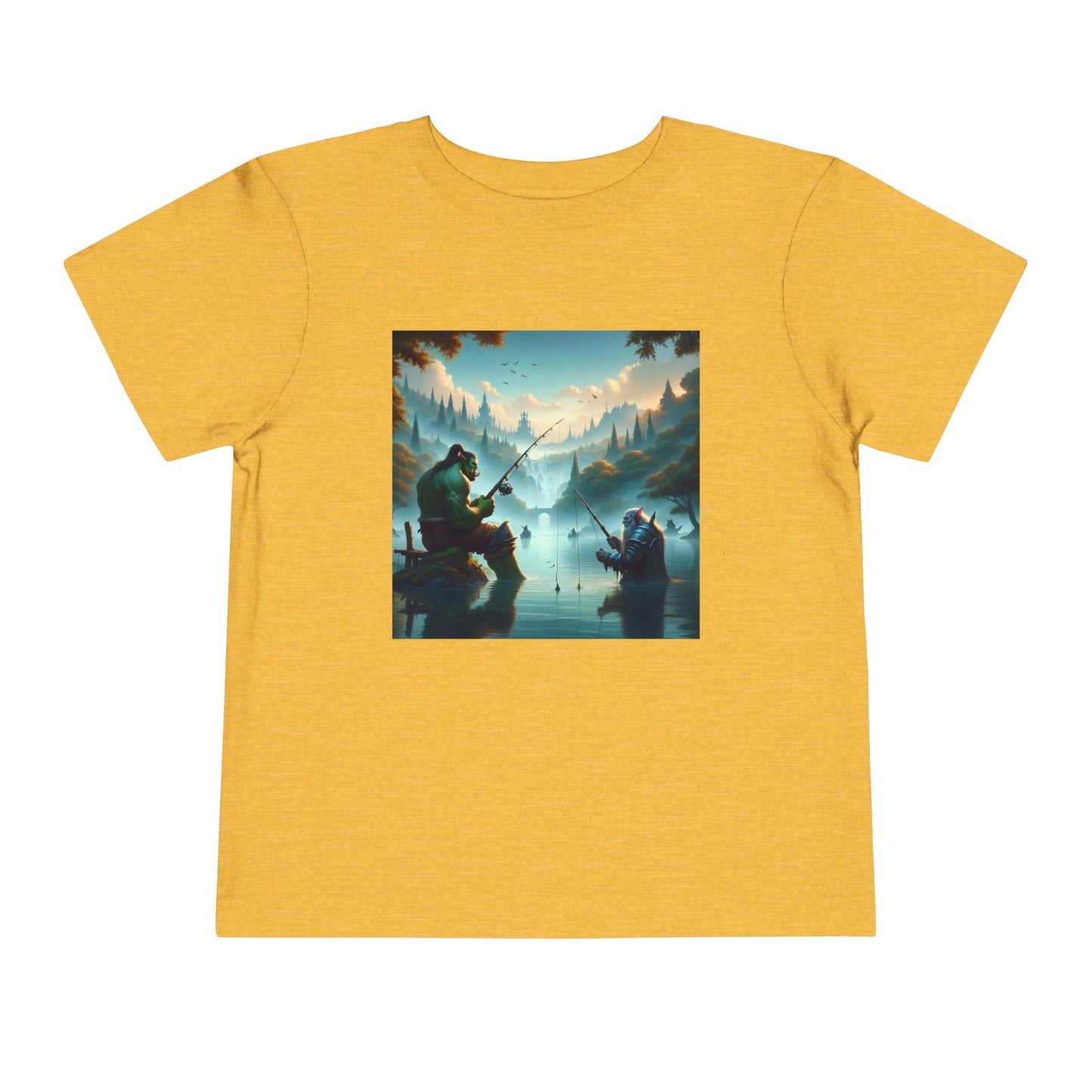 T-shirt | Peuter T-shirt | Korte mouw | Heldensage | Interraciale Vriendschap