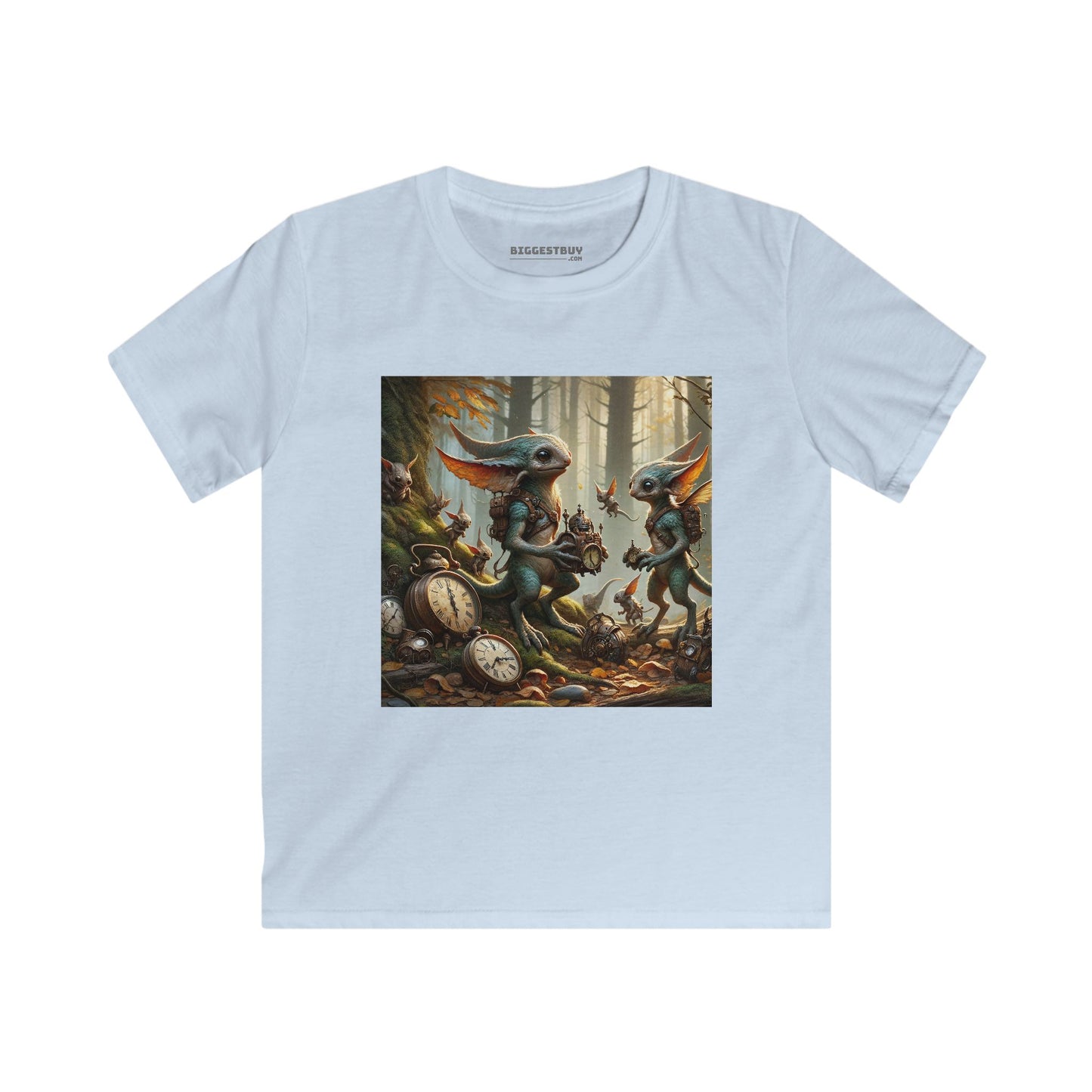 Camiseta | Camiseta Infantil | Softstyle | Fantasia Celta | Pooka Steampunk | Criaturas