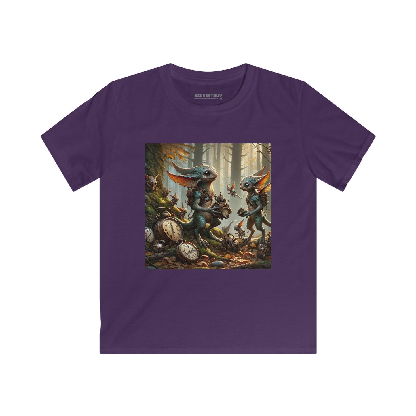 Camiseta | Camiseta Infantil | Softstyle | Fantasia Celta | Pooka Steampunk | Criaturas