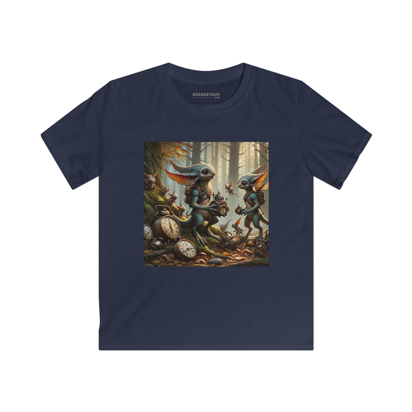 Camiseta | Camiseta Infantil | Softstyle | Fantasia Celta | Pooka Steampunk | Criaturas