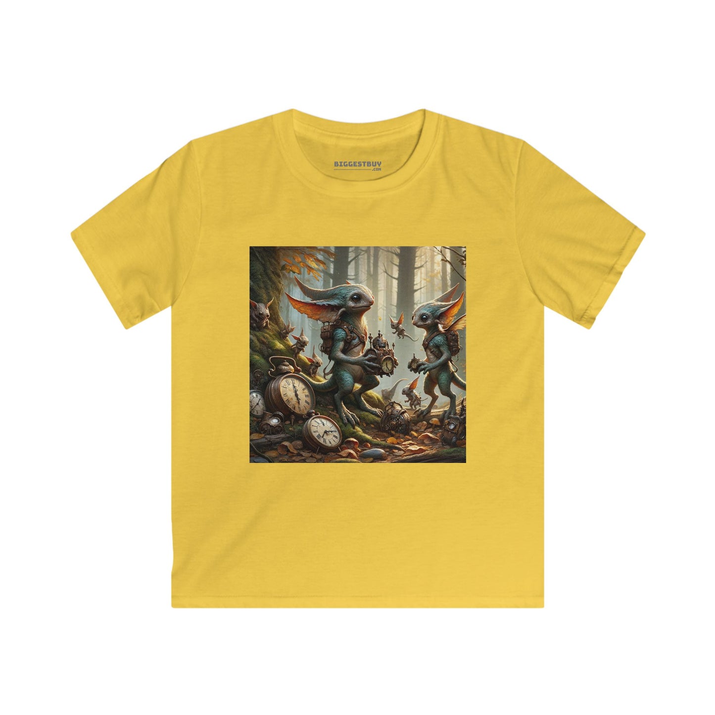 Camiseta | Camiseta Infantil | Softstyle | Fantasia Celta | Pooka Steampunk | Criaturas
