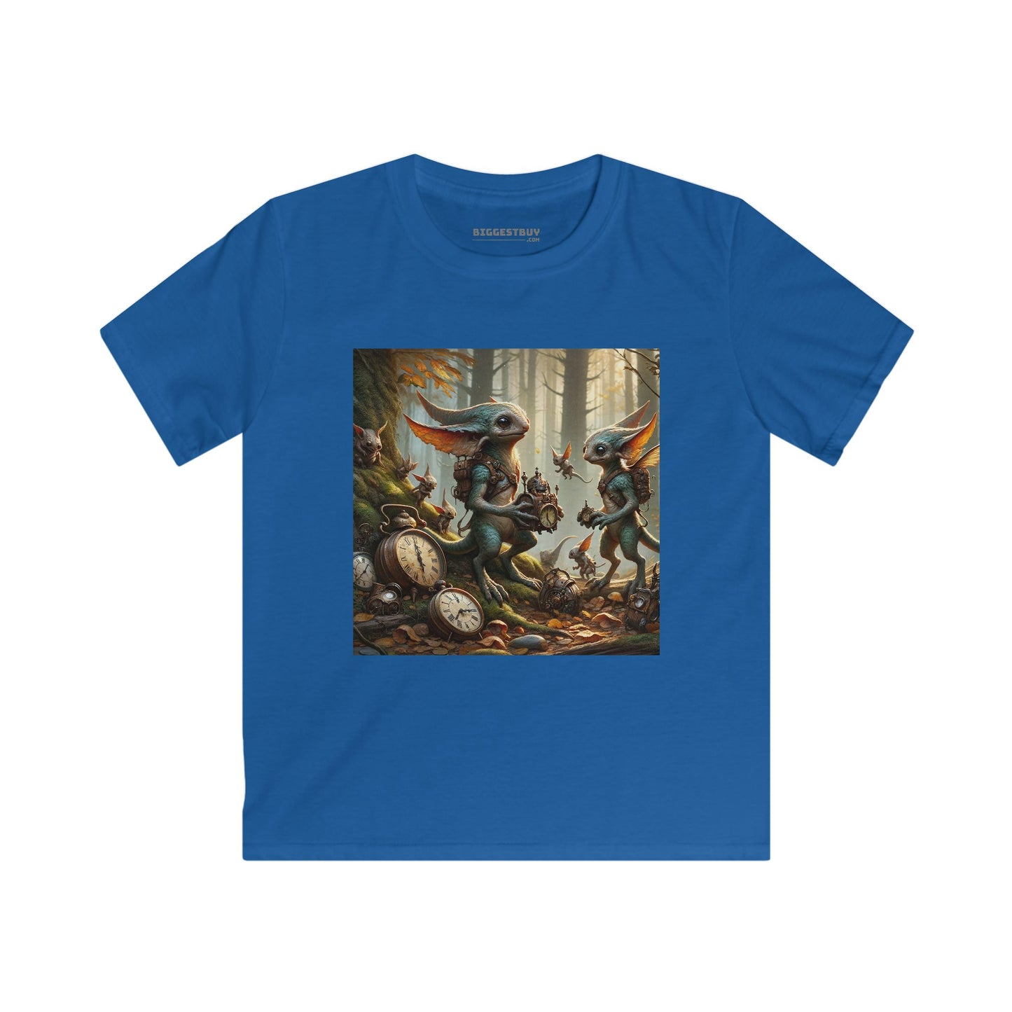 Camiseta | Camiseta Infantil | Softstyle | Fantasia Celta | Pooka Steampunk | Criaturas