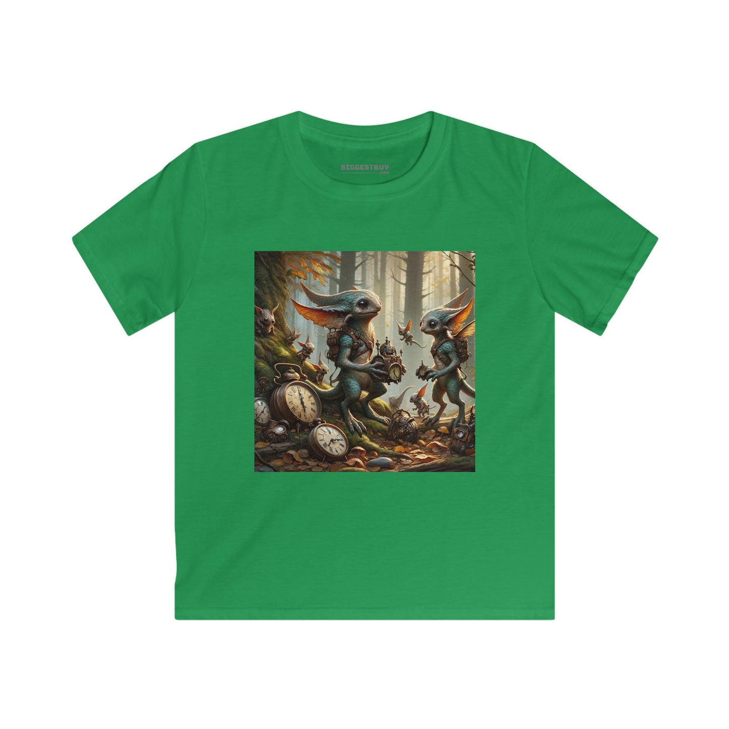 Camiseta | Camiseta Infantil | Softstyle | Fantasia Celta | Pooka Steampunk | Criaturas