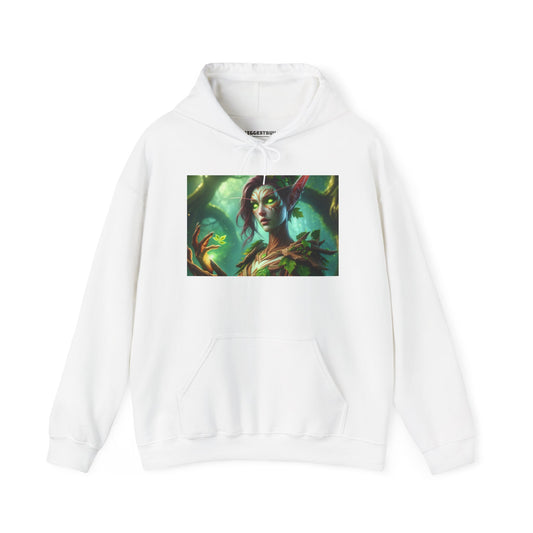 हुडी | यूनिसेक्स | हुडेड स्वेटशर्ट | हैवी ब्लेंड | वन परी | प्रकृति जादू | द्र्याद