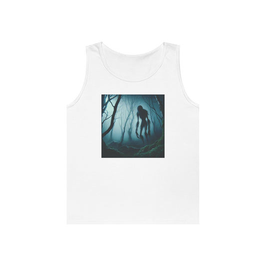Tanktopp | Unisex | Kraftig bomull | Skogskrekk | Wendigo | Skyggevesen