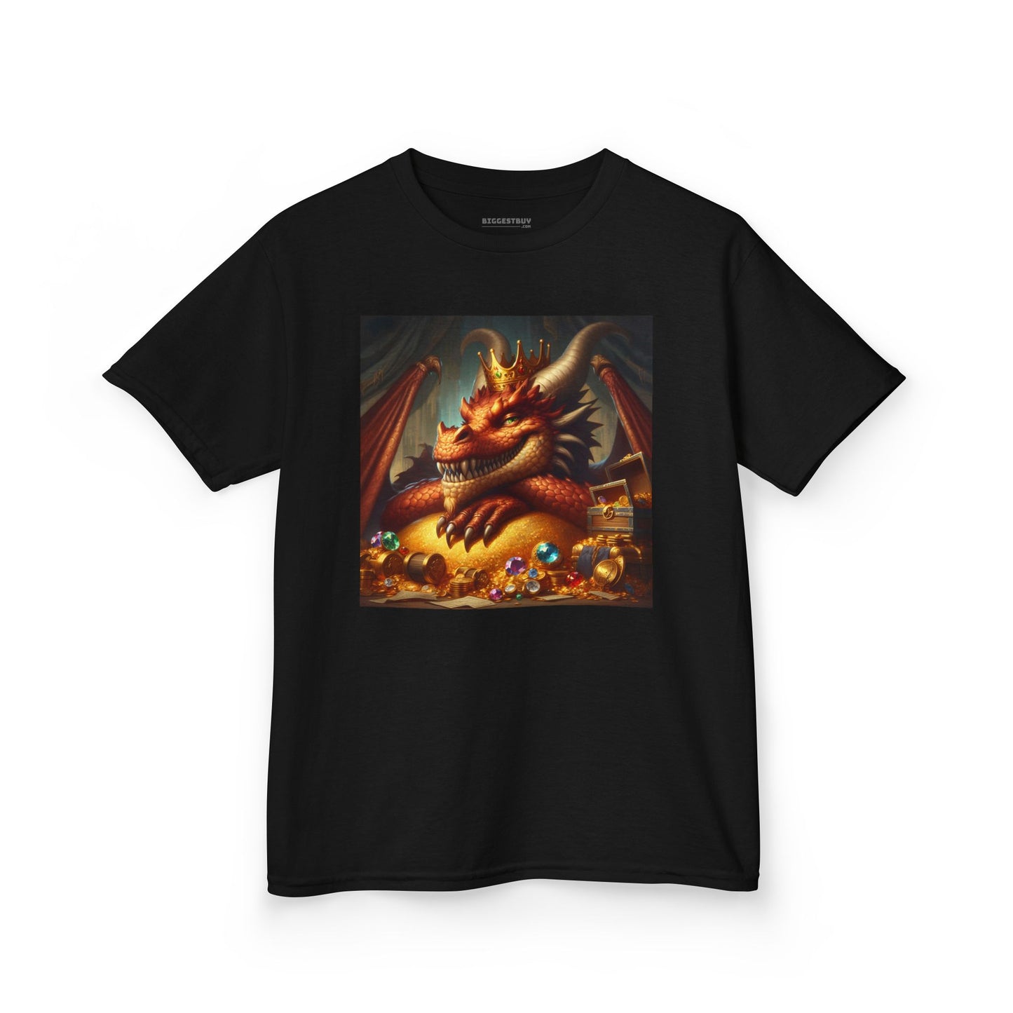 T-Shirt | Koszulka dziecięca | Ciężka bawełna | Nordycka Mitologia | Fafnir | Smok