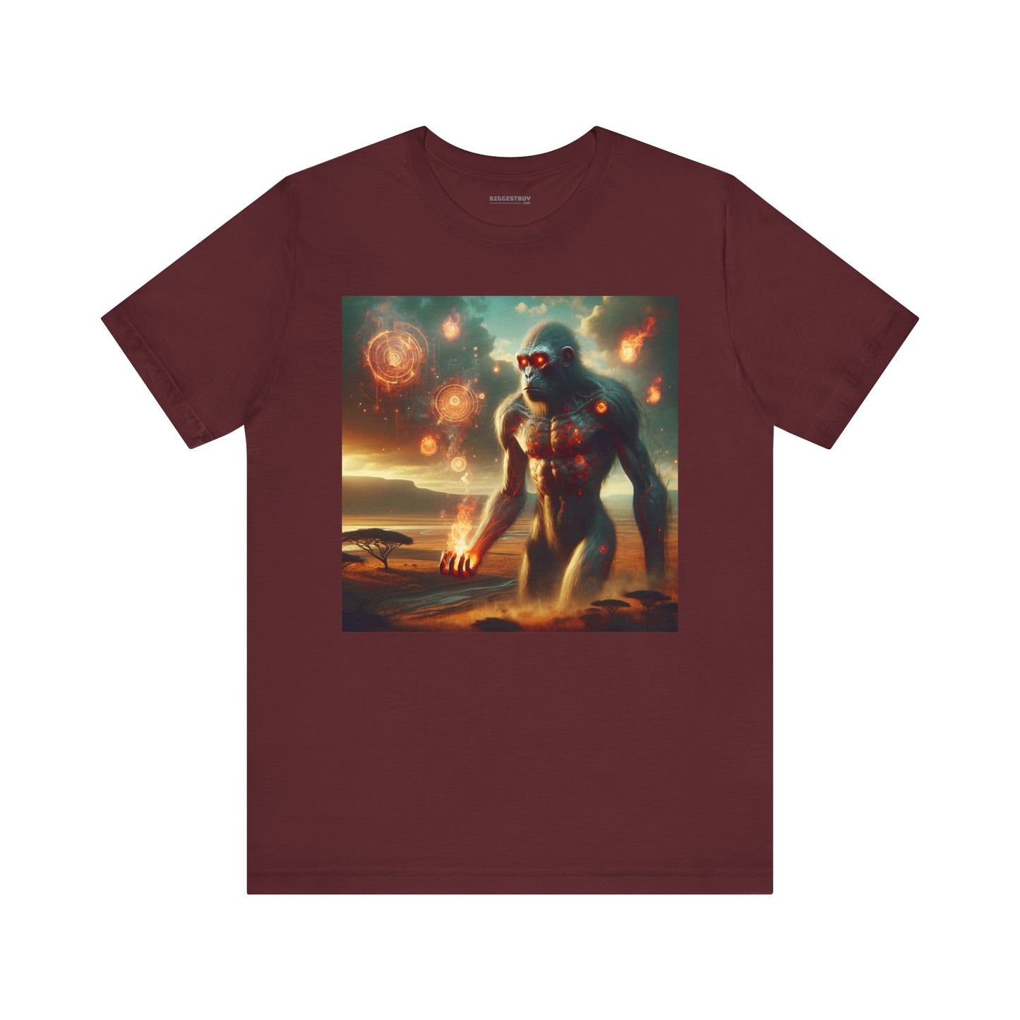 T-shirt | Unisex | Maglietta in jersey | Manica corta | Mitologia Primordiale | Titano Ancestrale