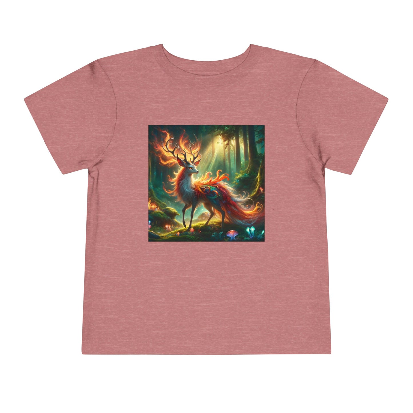 T-Shirt | Toddler Tee | Short Sleeve | Mystical Kirin | Forest Spirit Deer