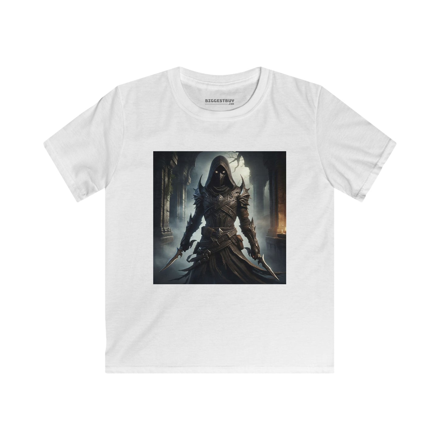 เสื้อยืด | เสื้อยืดเด็ก | ทรงนิ่ม | จอมนักฆ่าเงามืด | นักล่าวิญญาณ