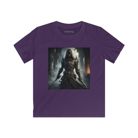 تي شيرت | تي شيرت للأطفال | ناعم الملمس | فانتازيا مظلمة | قاتل مأجور | شبح