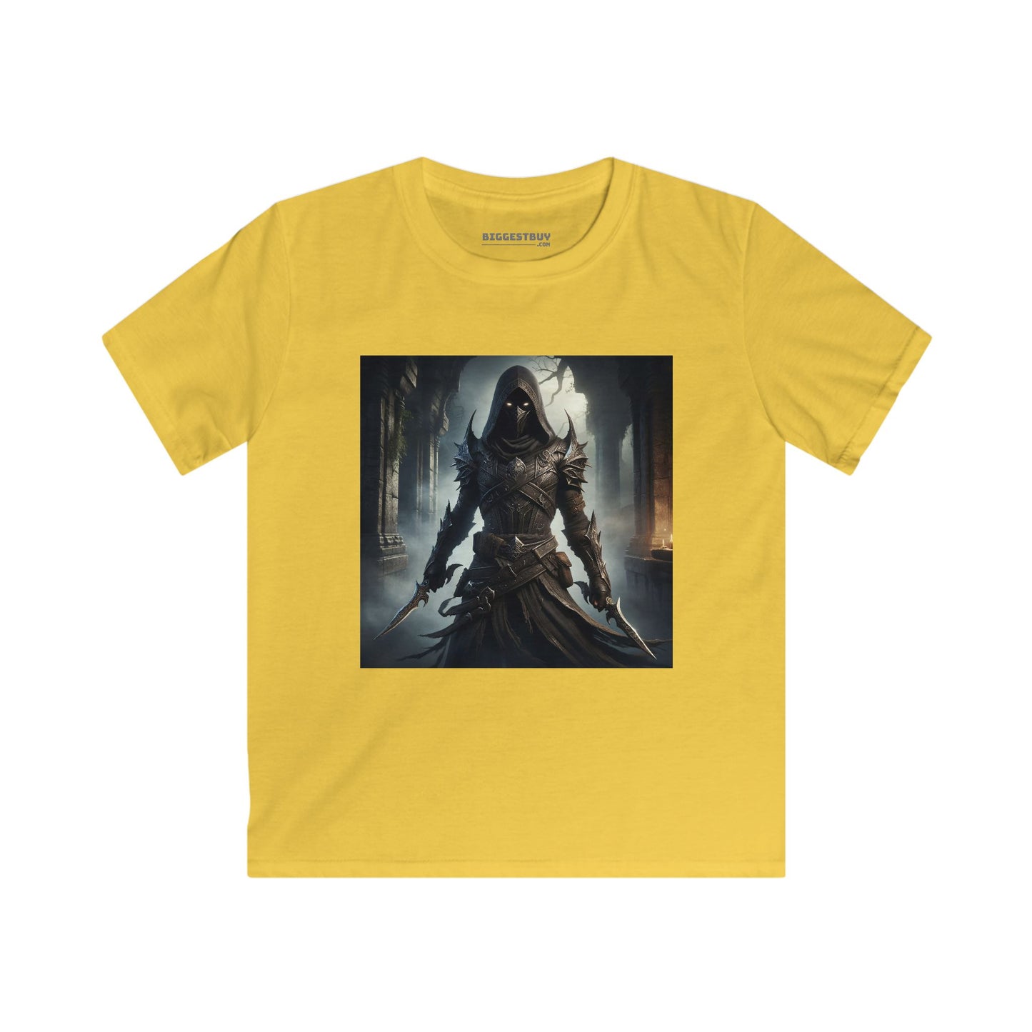 เสื้อยืด | เสื้อยืดเด็ก | ทรงนิ่ม | จอมนักฆ่าเงามืด | นักล่าวิญญาณ