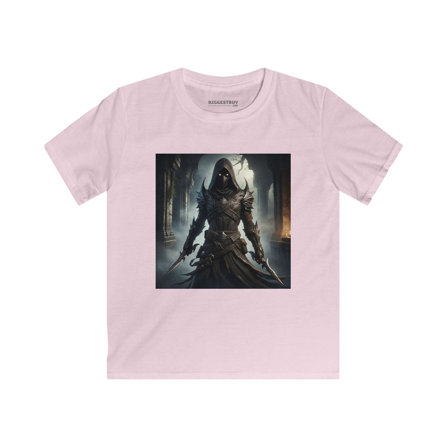 เสื้อยืด | เสื้อยืดเด็ก | ทรงนิ่ม | จอมนักฆ่าเงามืด | นักล่าวิญญาณ