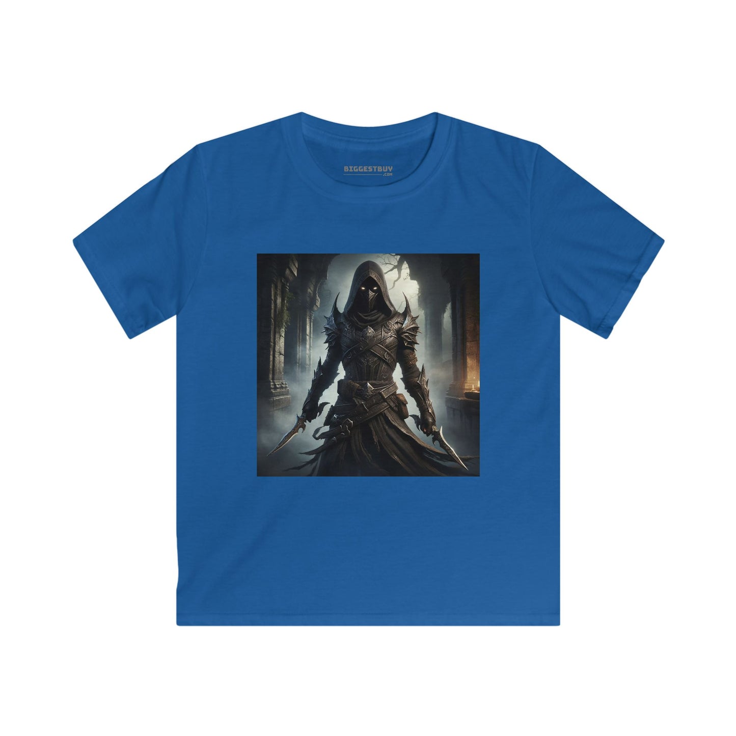 เสื้อยืด | เสื้อยืดเด็ก | ทรงนิ่ม | จอมนักฆ่าเงามืด | นักล่าวิญญาณ