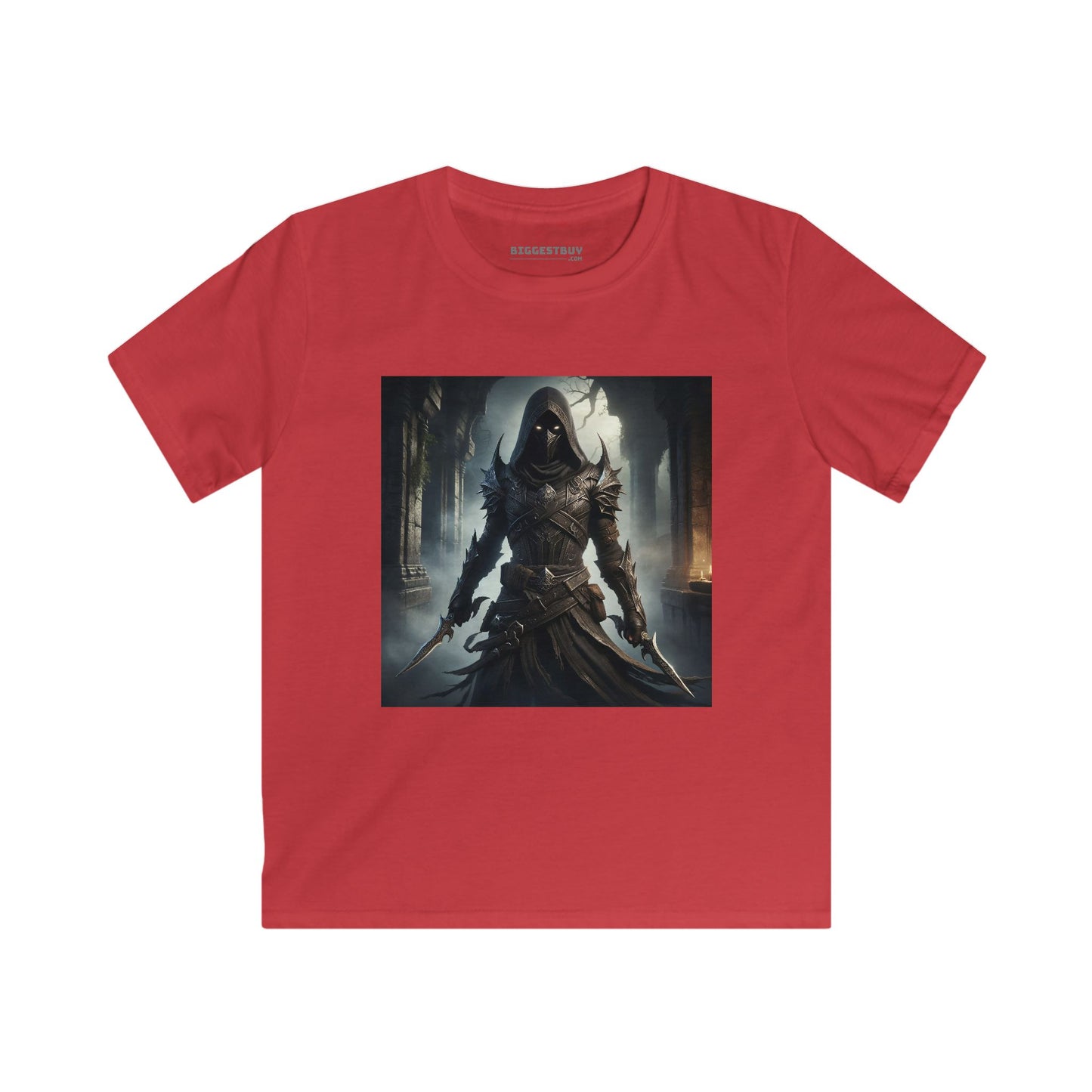 เสื้อยืด | เสื้อยืดเด็ก | ทรงนิ่ม | จอมนักฆ่าเงามืด | นักล่าวิญญาณ
