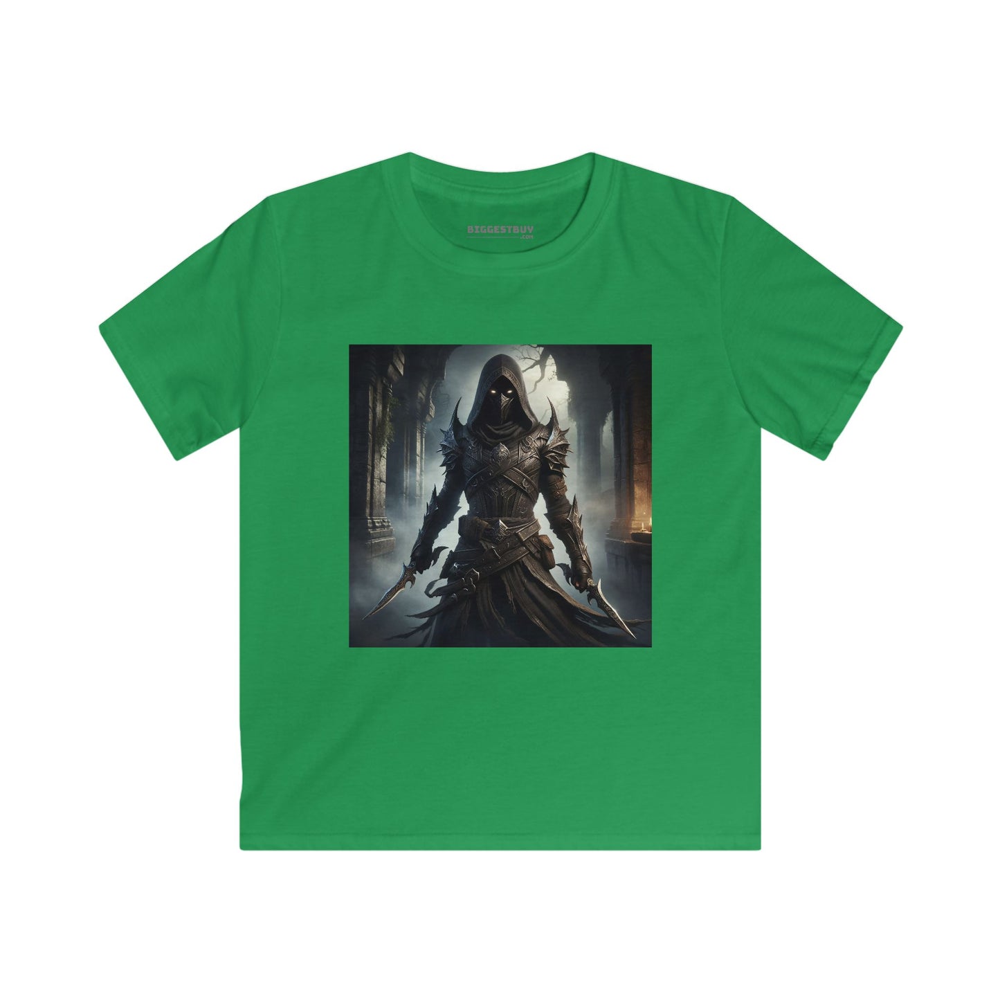 เสื้อยืด | เสื้อยืดเด็ก | ทรงนิ่ม | จอมนักฆ่าเงามืด | นักล่าวิญญาณ