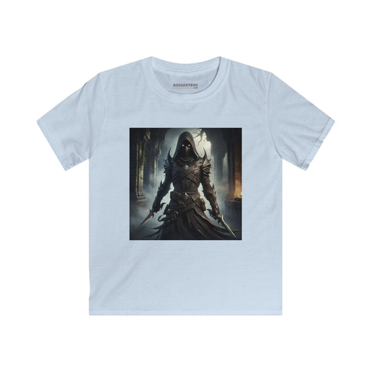 تي شيرت | تي شيرت للأطفال | ناعم الملمس | فانتازيا مظلمة | قاتل مأجور | شبح