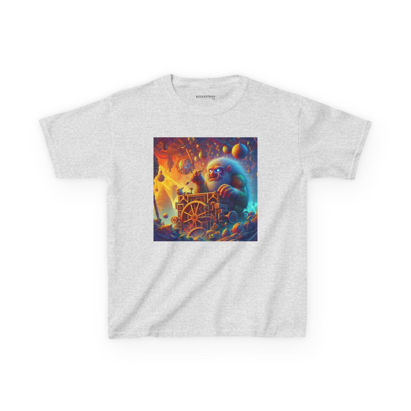 T-Shirt | Koszulka dziecięca | Ciężka bawełna | Mitologia Arktyczna | Mechanik Lodu