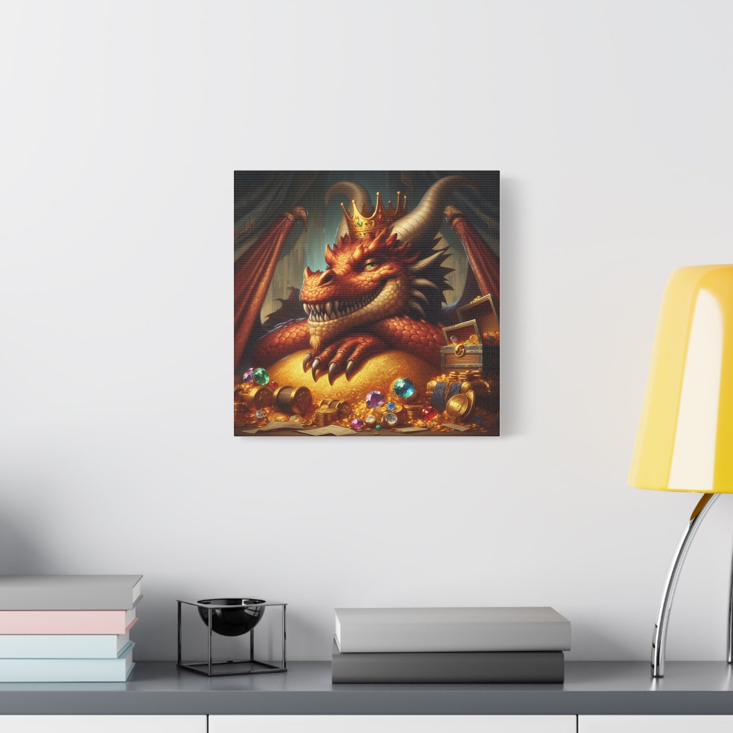 Płótno | Matowy | Nordycka Mitologia | Fafnir | Smok
