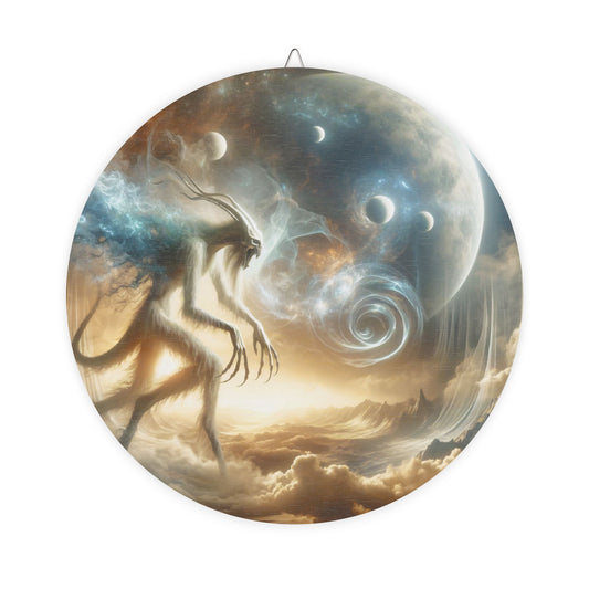 لافتة | خشبية | رعب كوني | محرك الواقع | كيان