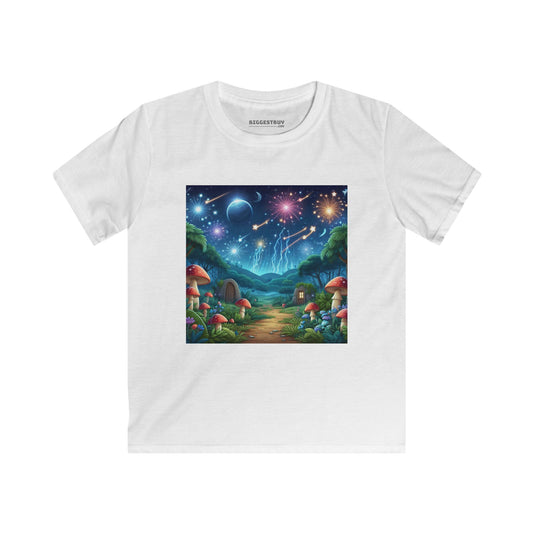 T-skjorte | Barne-T-skjorte | Softstyle | Magisk realisme | Kosmisk eventyr