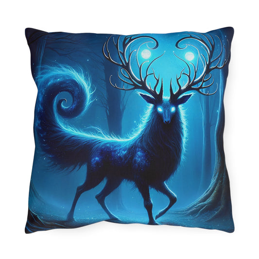 وسادة | وسادة خارجية | الغزال الأسطوري | أزرق روح