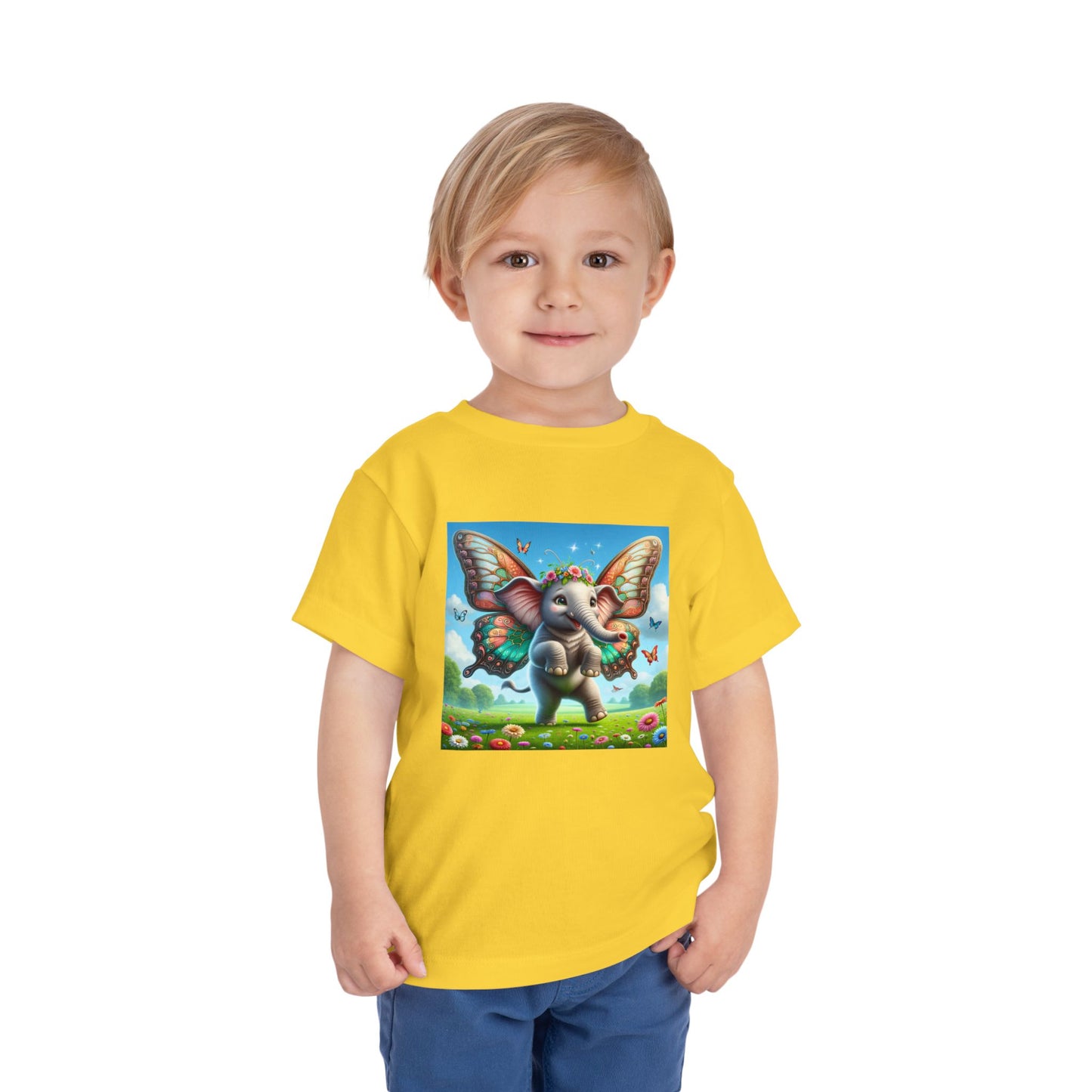 T-Shirt | Koszulka dla malucha | Krótki rękaw | Baśniowa fauna | Airavata | Słonik