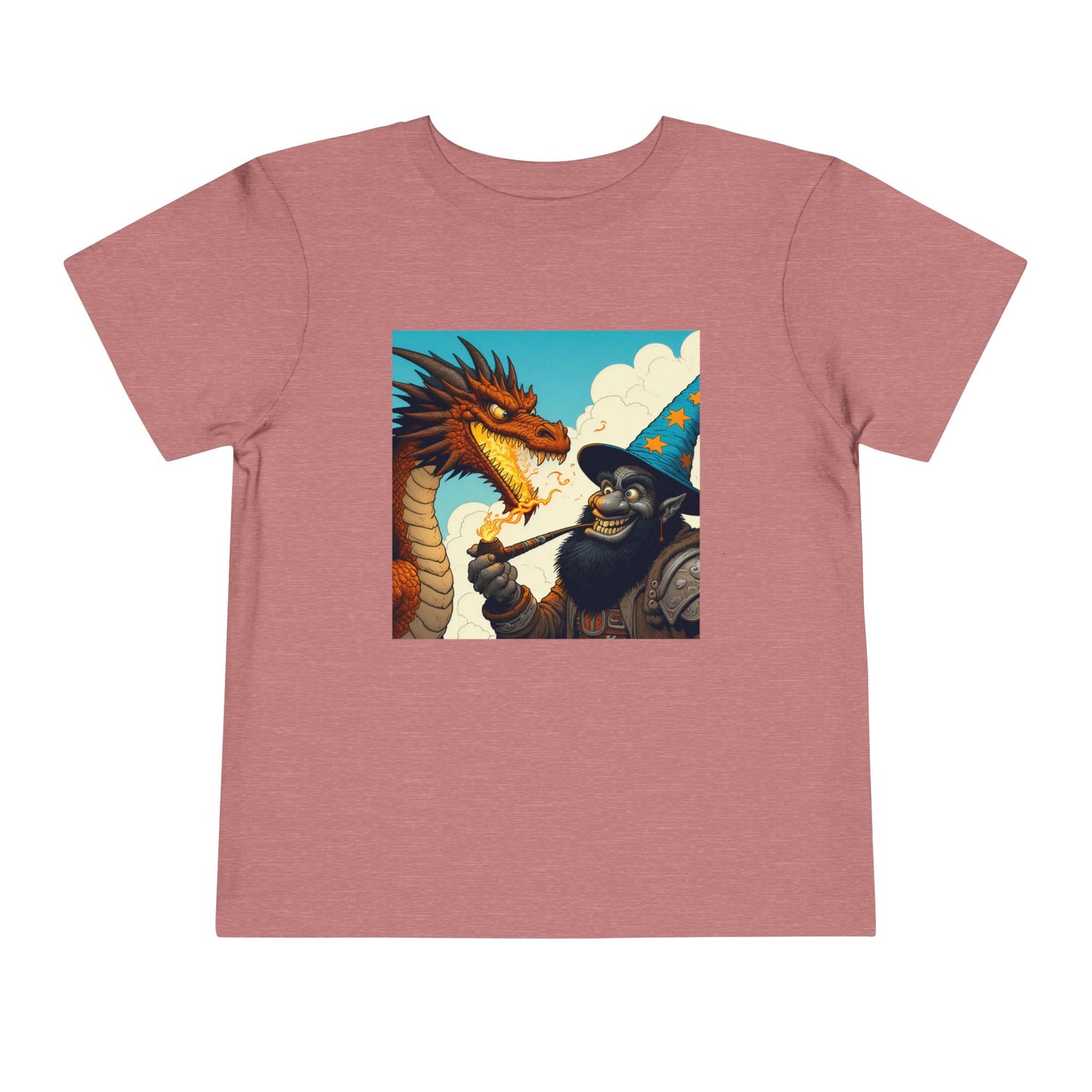 T-Shirt | Toddler Tee | Short Sleeve | High Fantasy | Dragon Duel | Goblin