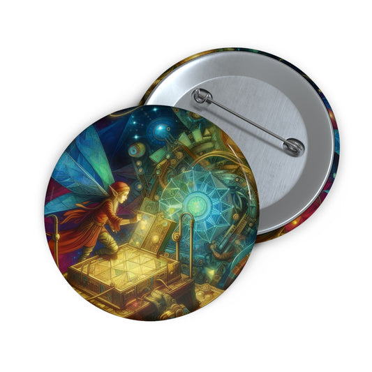 Button | Pin Button | Pin-Back | Sylph Magic | Akashic Beings | Fairy