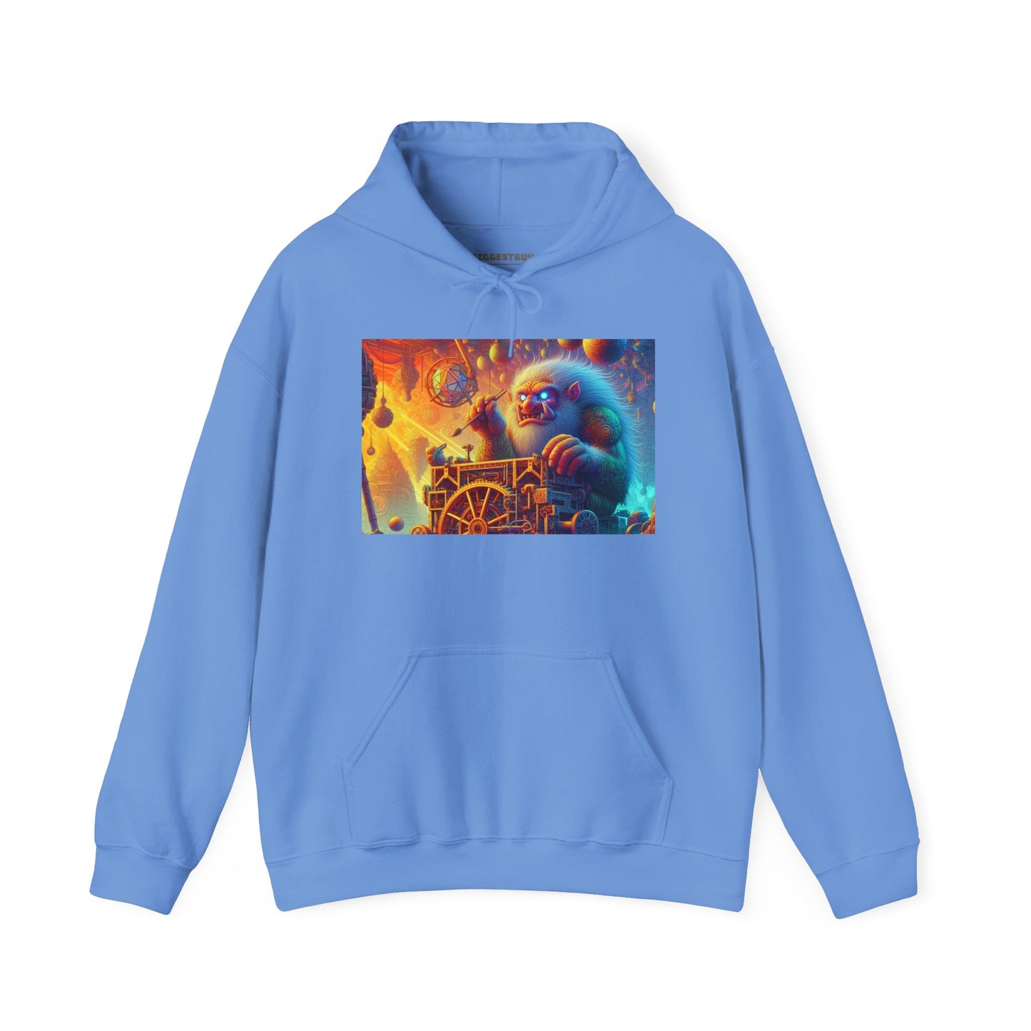Bluza z kapturem | Unisex | Bluza dresowa z kapturem | Gruba mieszanka | Mitologia Arktyczna | Mechanik Lodu
