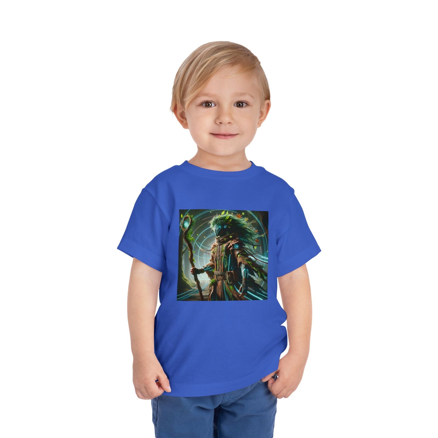 T-Shirt | Toddler Tee | Short Sleeve | Eco Fantasy | Forest Spirit Shaman