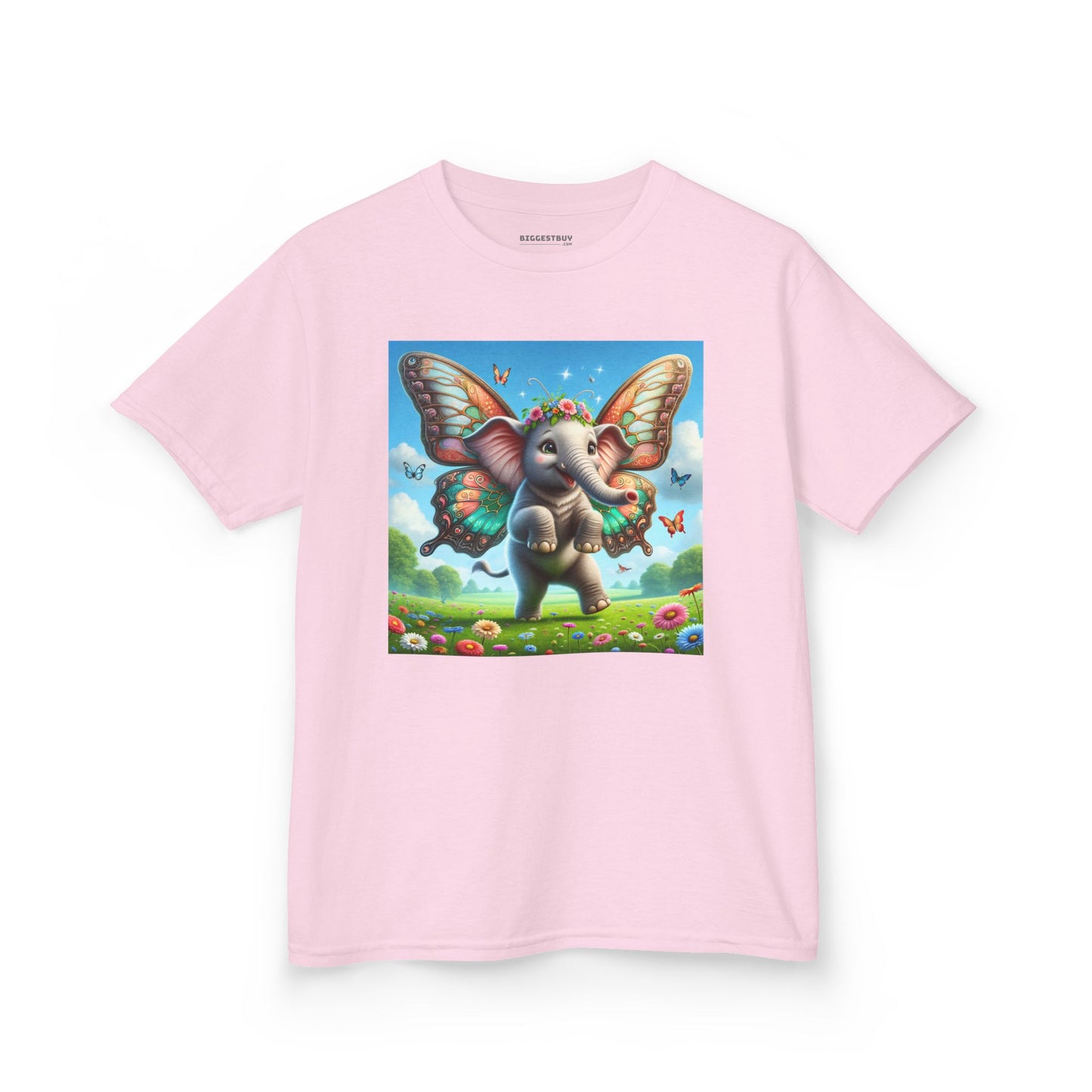 T-Shirt | Koszulka dziecięca | Ciężka bawełna | Baśniowa fauna | Airavata | Słonik