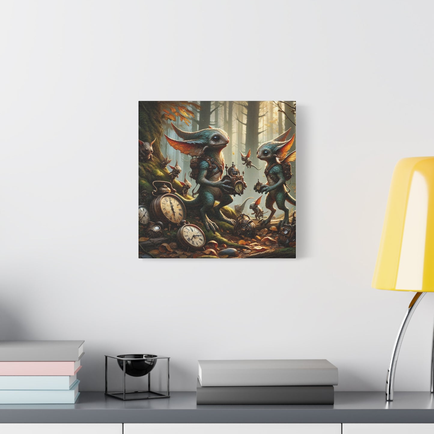 Canvas | Mat | Steampunk Feeën | Boswachters