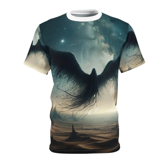 ٹی شرٹ | آل اوور پرنٹ | یونیسیکس ٹی | کیہانی فینٹسی | کوزمک ریون