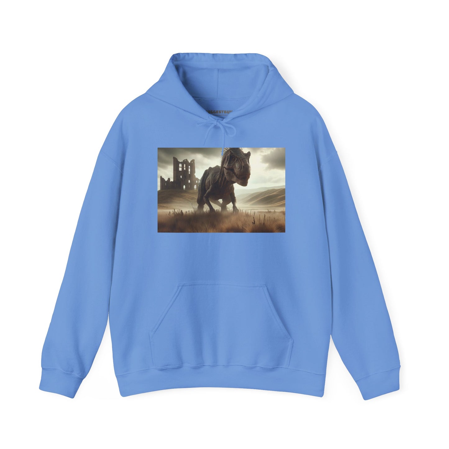 Felpa con cappuccio | Unisex | Felpa con cappuccio | Misto pesante | Paleofinzione | Dinosauri Preistorici | T-Rex