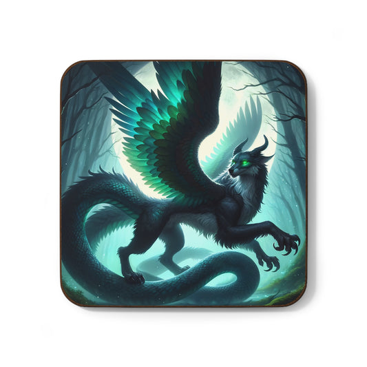 کوسٹر | گھنے فائبر بورڈ | اساطیری فینٹسی | ڈریگن | ریشمی پر