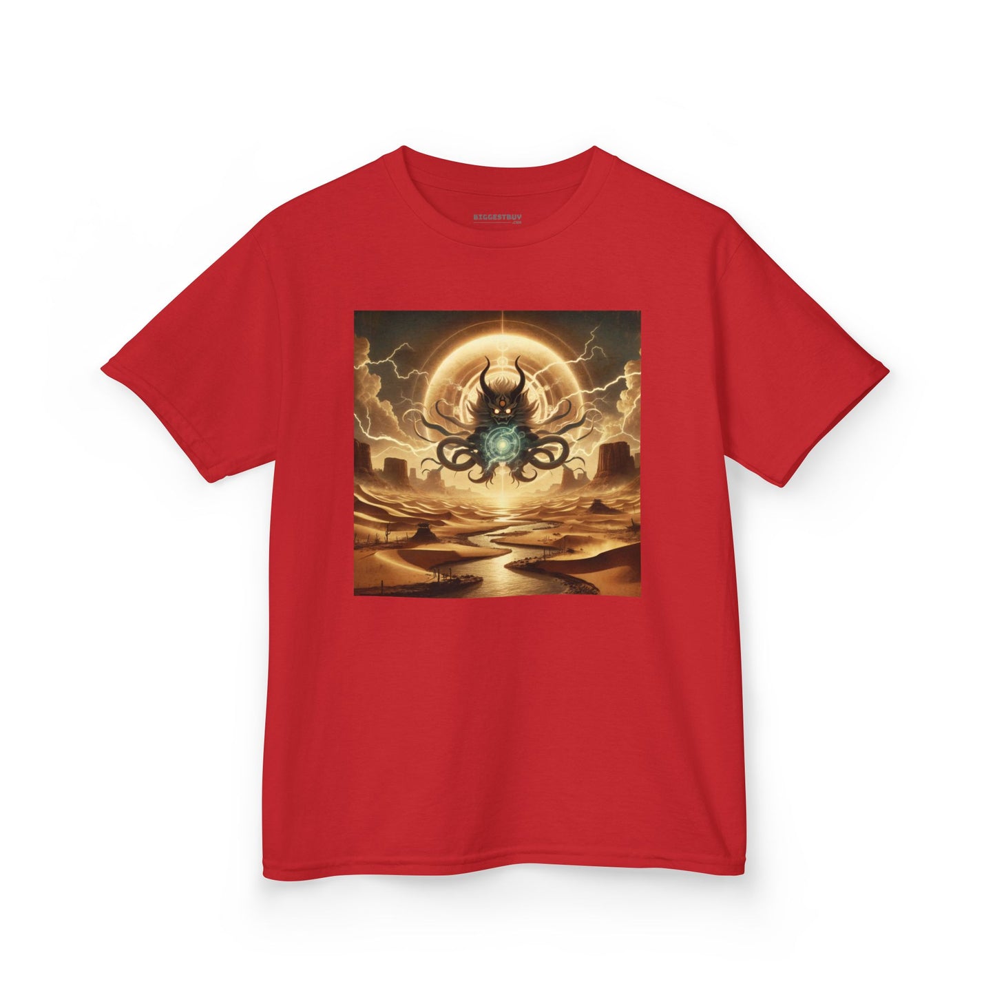 Camiseta | Camiseta para niños | Algodón grueso | Horror Cósmico | Entidad Lovecraftiana | Caos