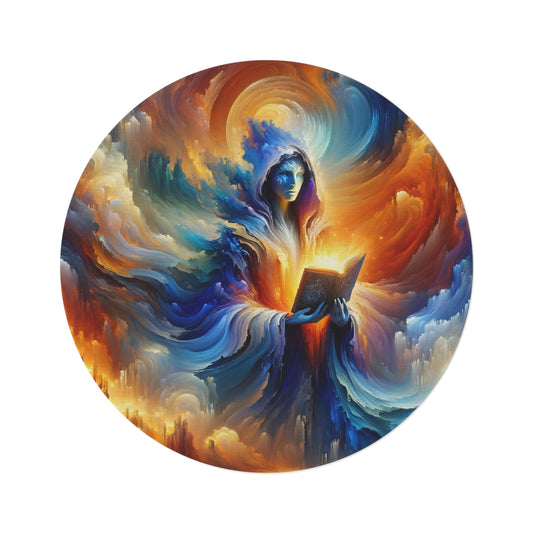 Rug | Round | Cosmic Fantasy | Arcane Magic | Spellcaster