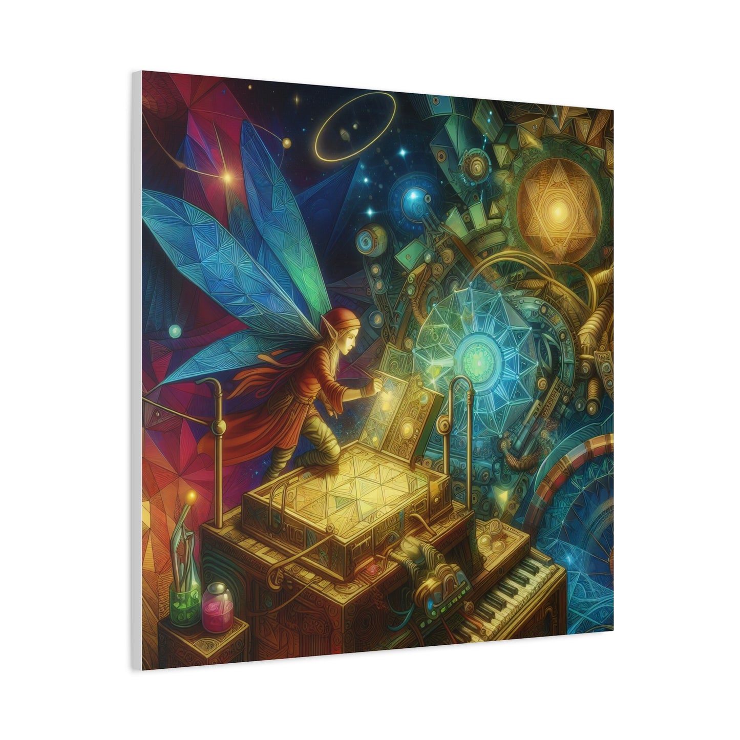 Canvas | Matt | Esoterisk fantasy | Sylf | Pussel