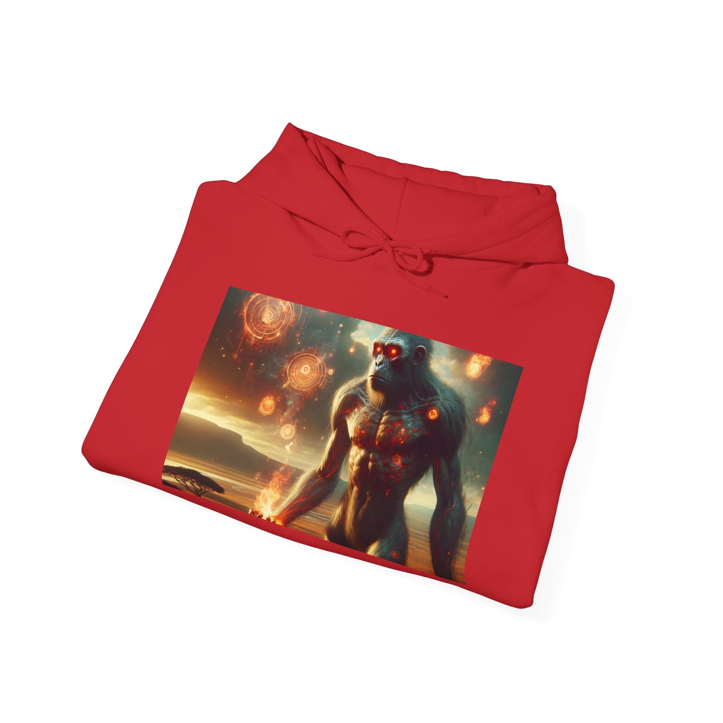 ہوڈی | یونیسیکس | ہڈڈ سویٹ شرٹ | ہیوی بلینڈ | قدیم دیو | آتشی ٹائٹن | پریمیول