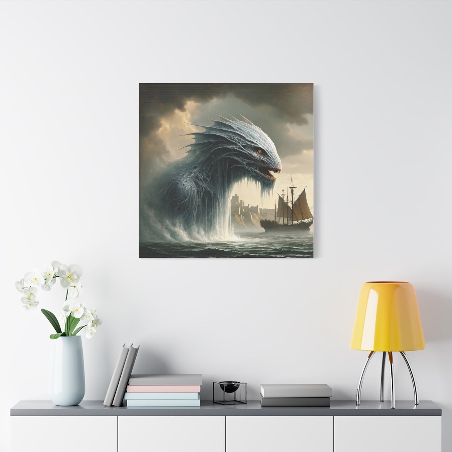 Tela | Opaca | Mitologia Nordica | Jörmungandr | Serpente Marino