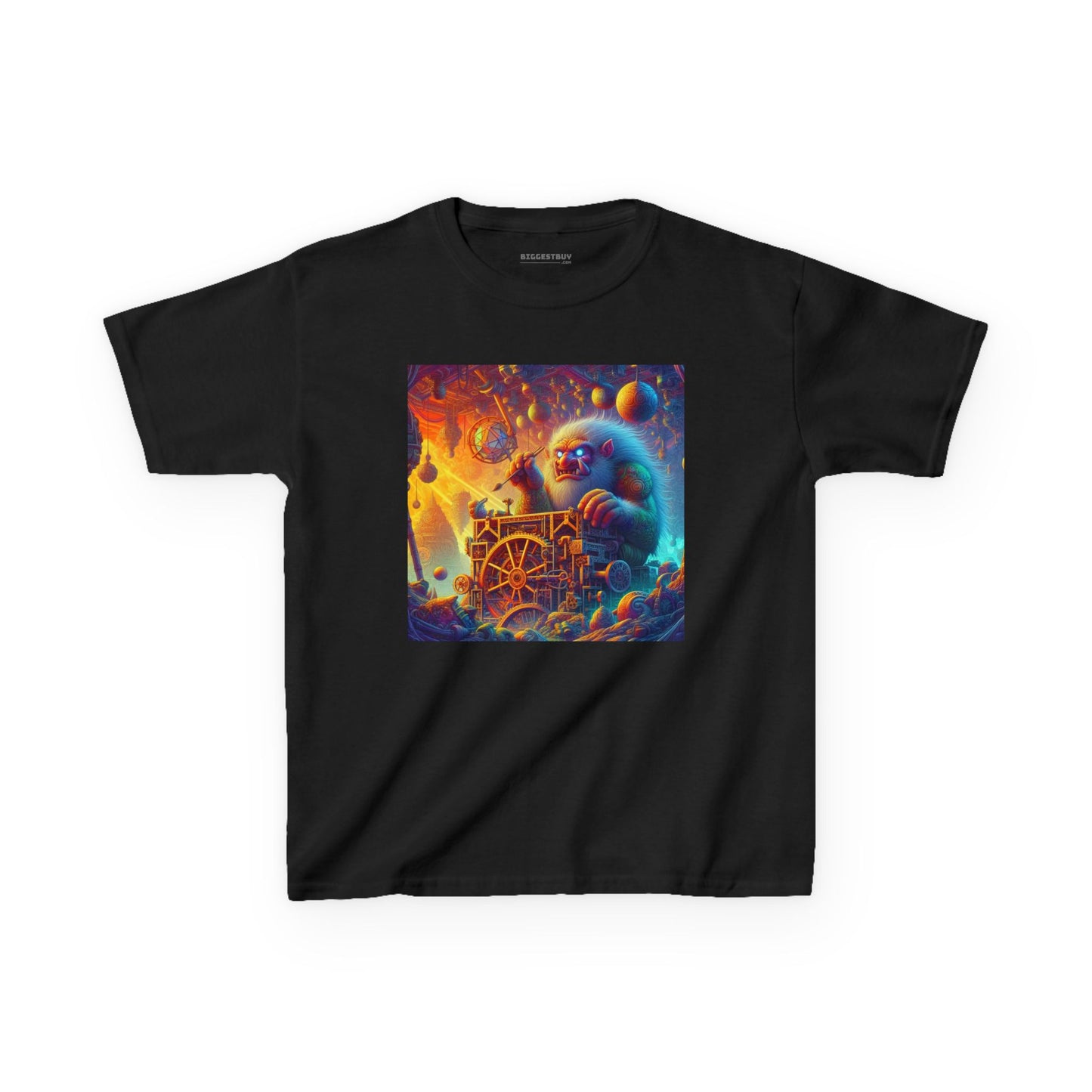 T-Shirt | Koszulka dziecięca | Ciężka bawełna | Mitologia Arktyczna | Mechanik Lodu