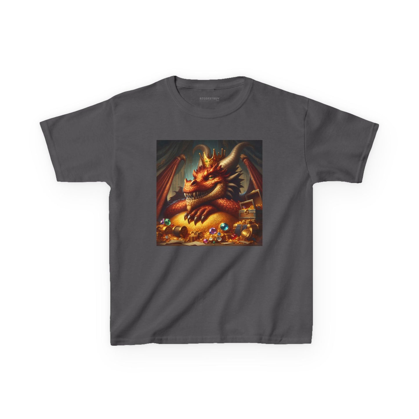 T-Shirt | Koszulka dziecięca | Ciężka bawełna | Nordycka Mitologia | Fafnir | Smok