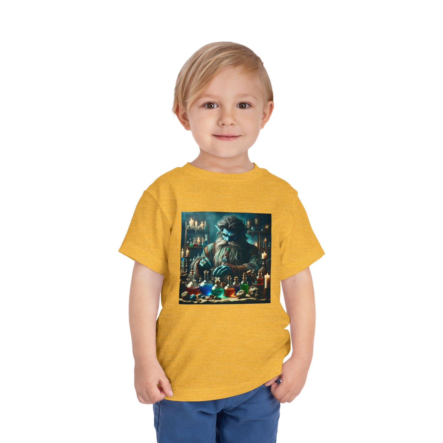 Camiseta | Camiseta Infantil | Manga Curta | Alquimia Mística | Djinn | Poções