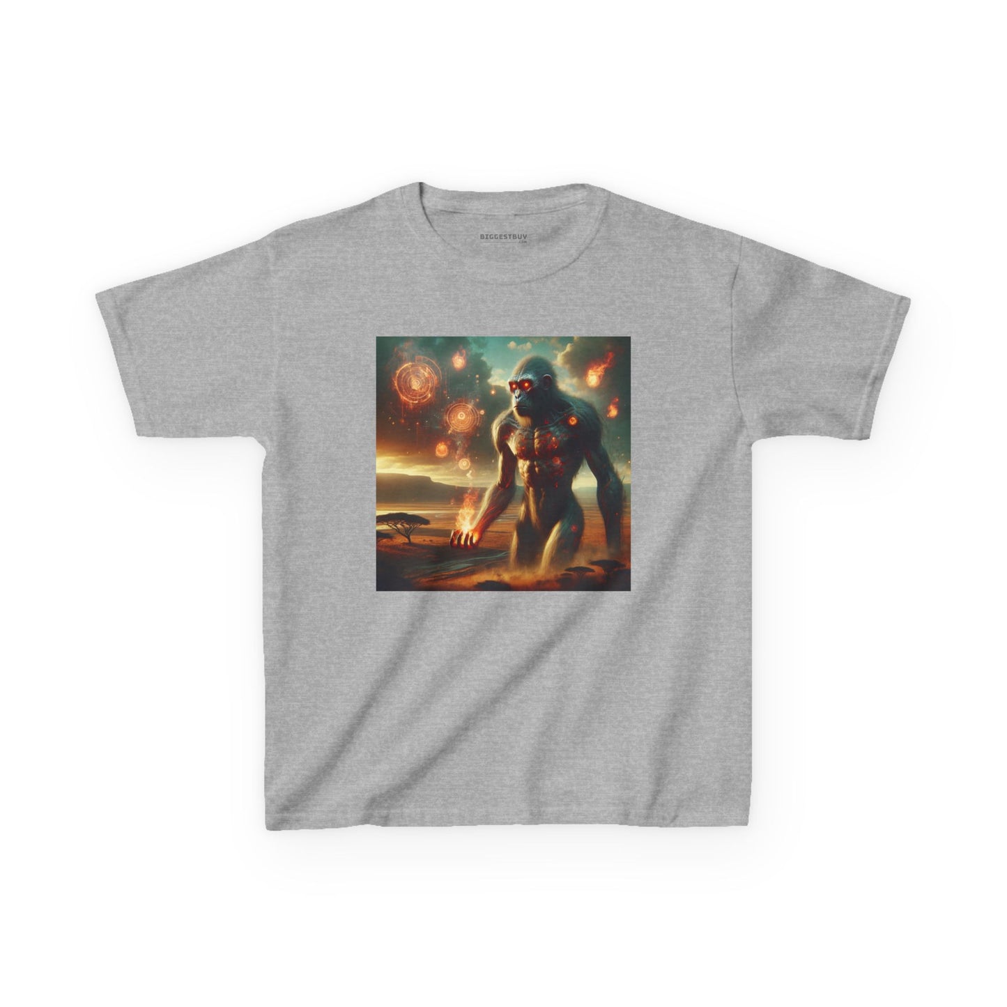 Camiseta | Camiseta para niños | Algodón grueso | Mitología Primordial | Titán Ancestral
