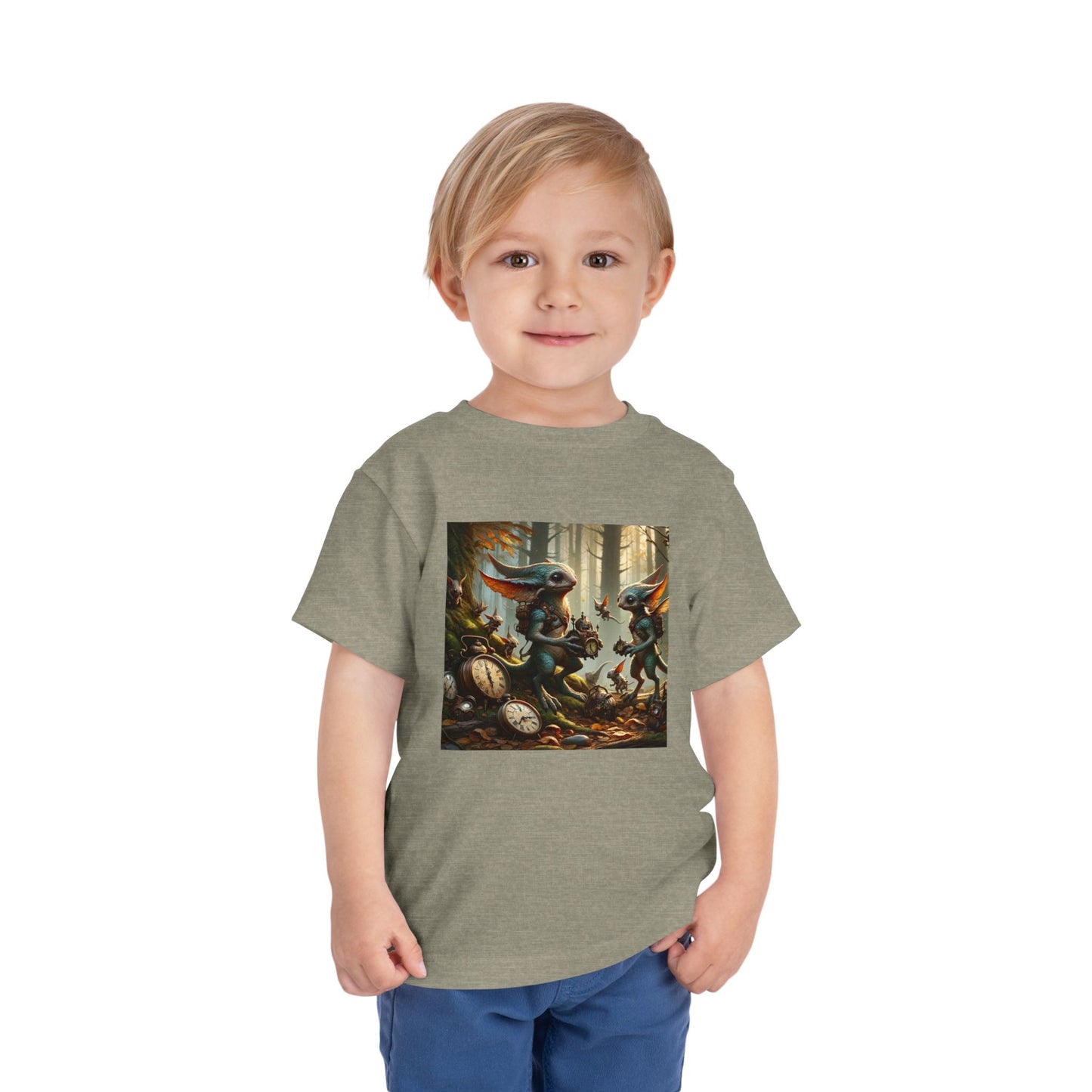 Camiseta | Camiseta Infantil | Manga Curta | Fantasia Celta | Pooka Steampunk | Criaturas