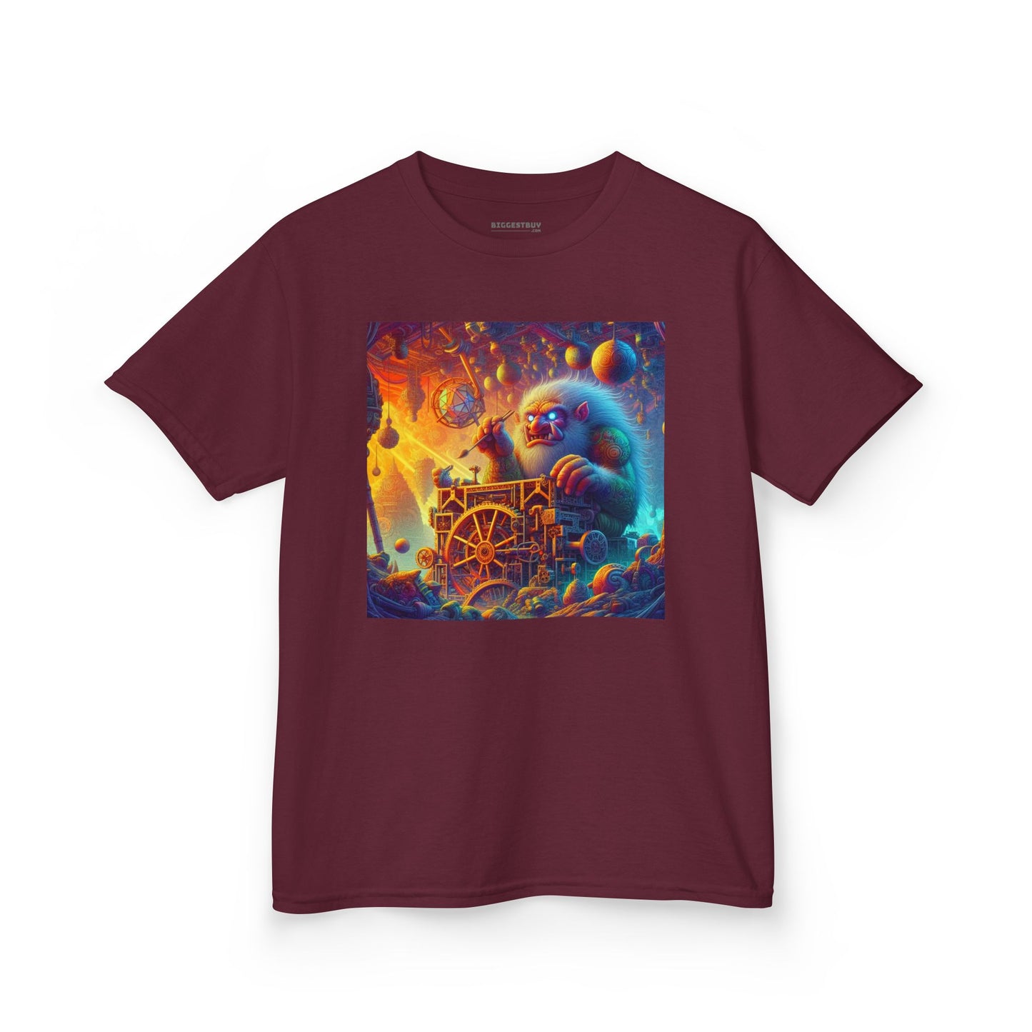 T-Shirt | Koszulka dziecięca | Ciężka bawełna | Mitologia Arktyczna | Mechanik Lodu