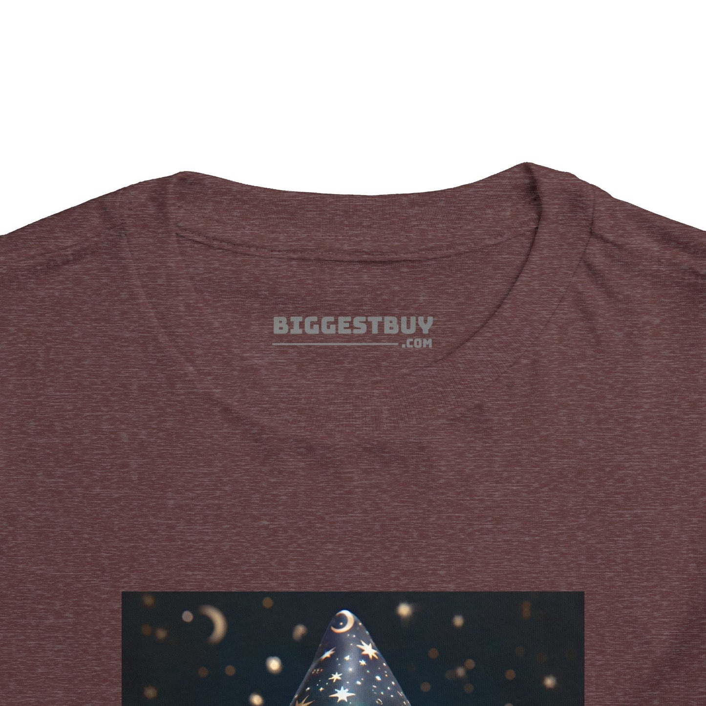 تي شيرت | تي شيرت للأطفال الصغار | كم قصير | خيال سحري | جني الساحر | تمثال