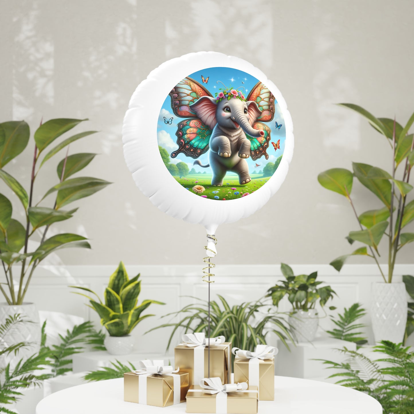 Balloon | Helium | Mylar | Fantasy Hybrid | Butterfly Elephant