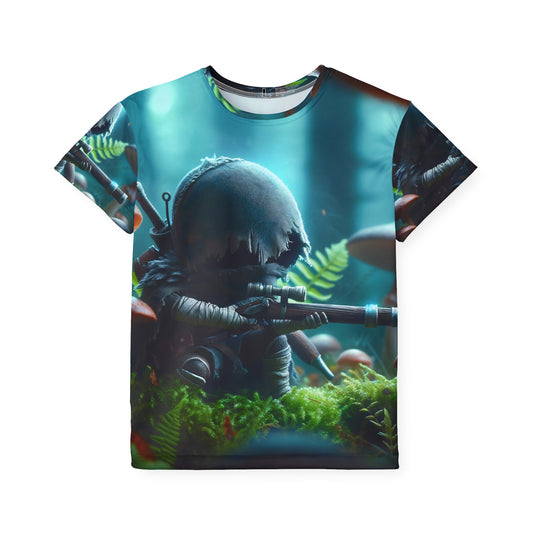 Sporttrikot | Kinder | Biolumineszente Fantasy | Waldkrieger