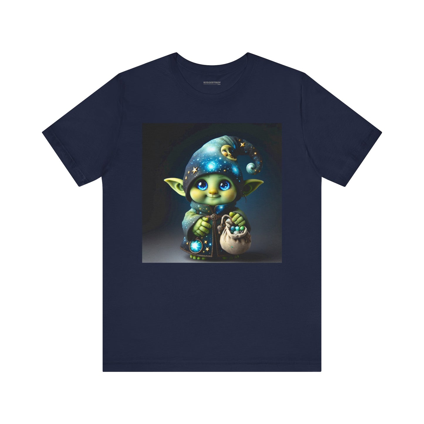T-skjorte | Unisex | Jersey-T-skjorte | Kort erme | Fantasi | Skogsalv | Trollmann